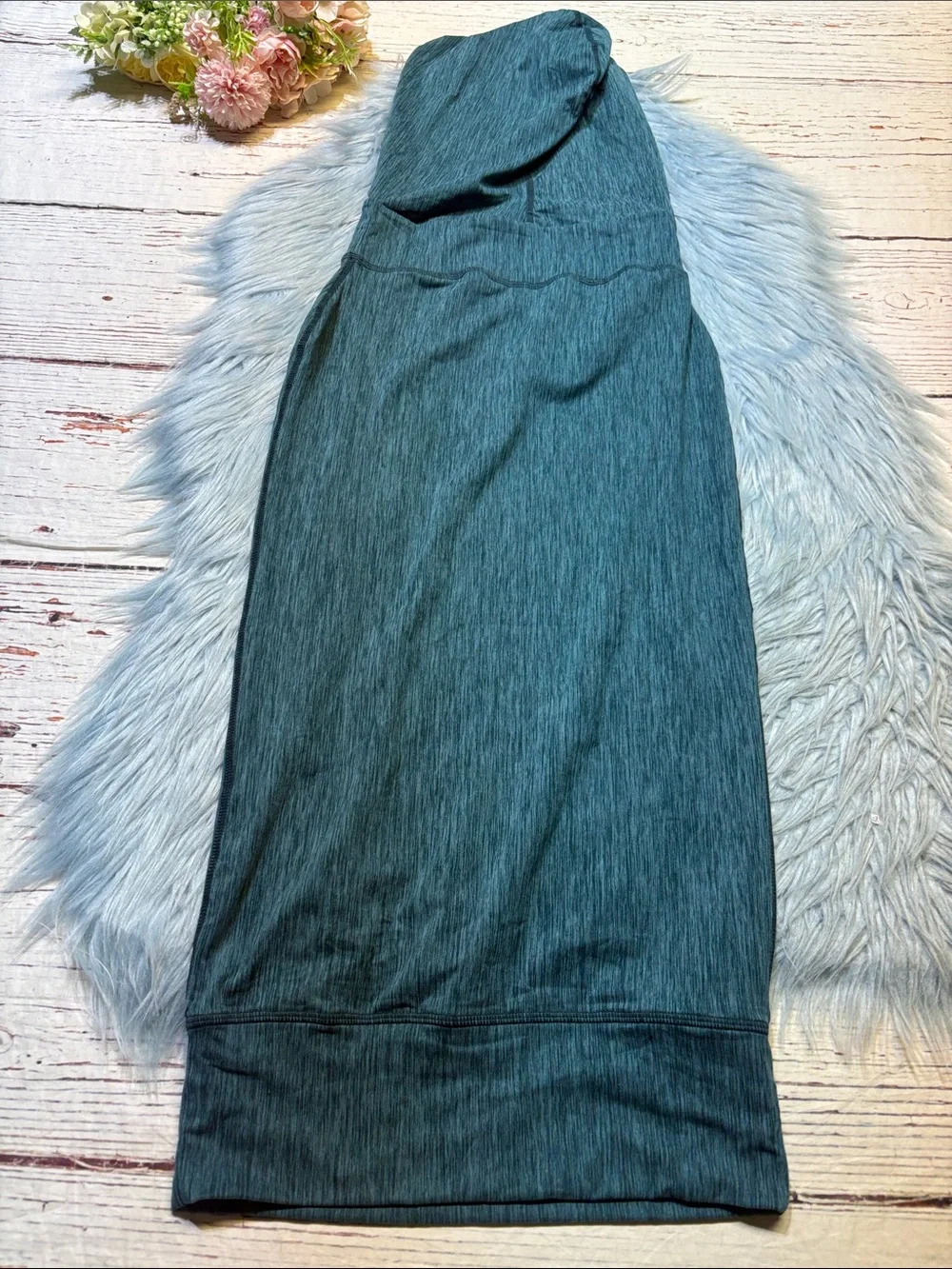 Hug Sleep Kids Turquoise SpaceDye Hooded Sleep Pod